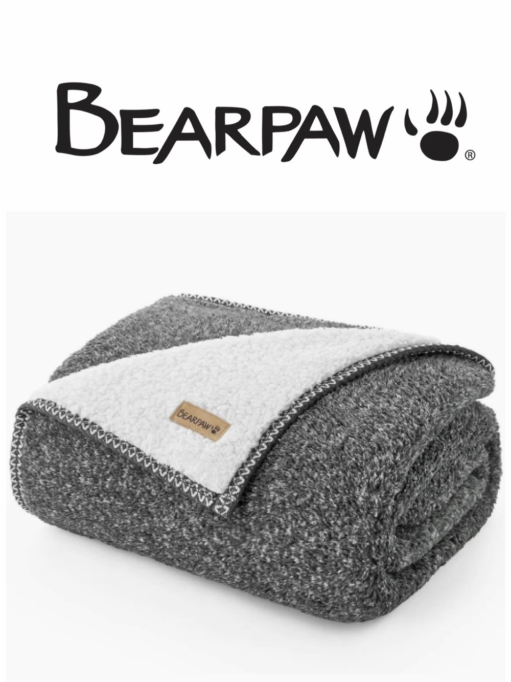 BNWT BearPaw Throw Blanket
